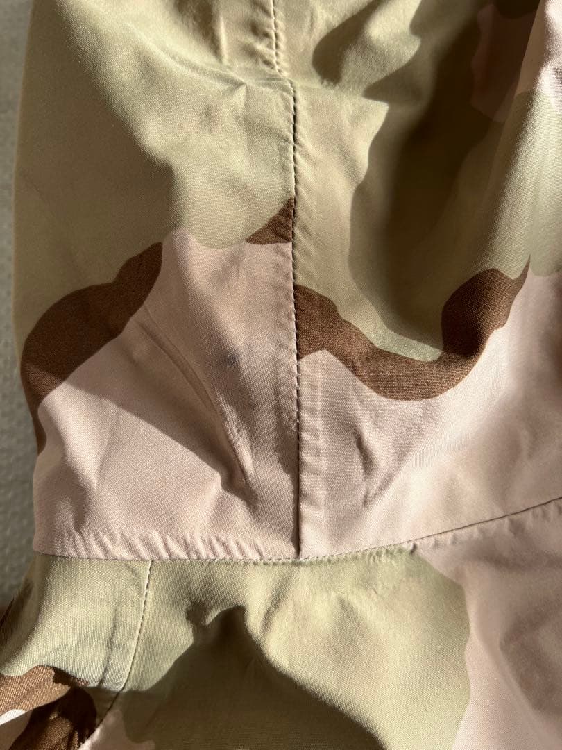 実物 ECWCS ゴアテックス パーカー デザートカモ ヴィンテージ