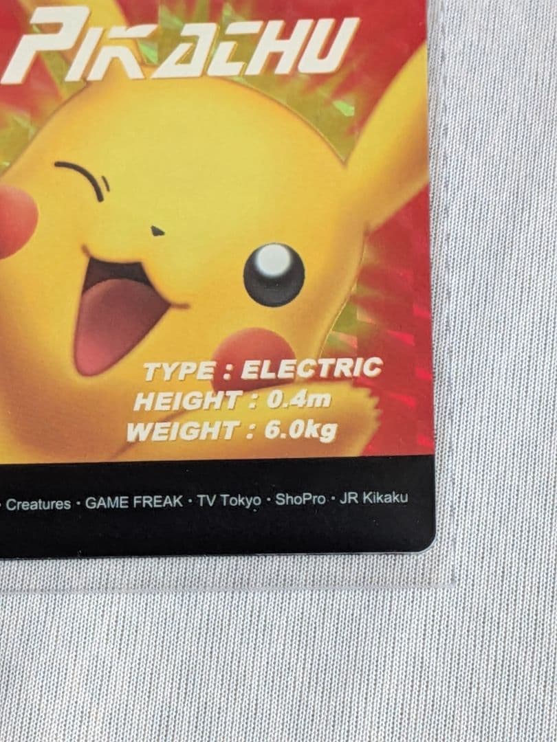 ピカチュウ＆ピチュー兄弟 カードダス