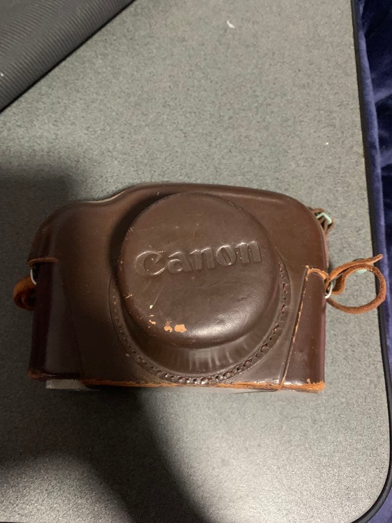 Canon フィルムカメラ レザーケース付き