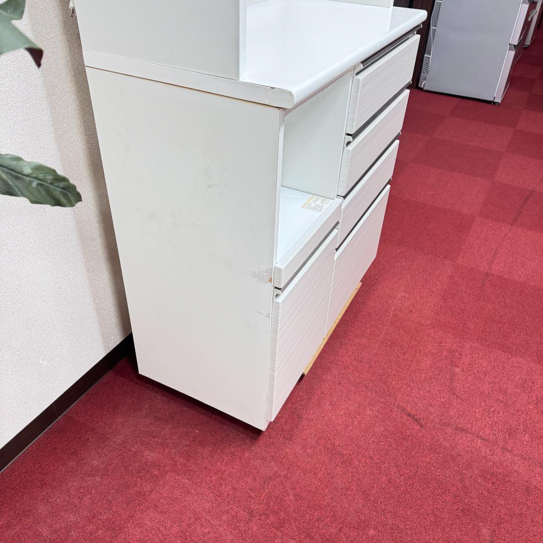 東京23区送料無料　ニトリキッチンボード　白色　幅100㎝