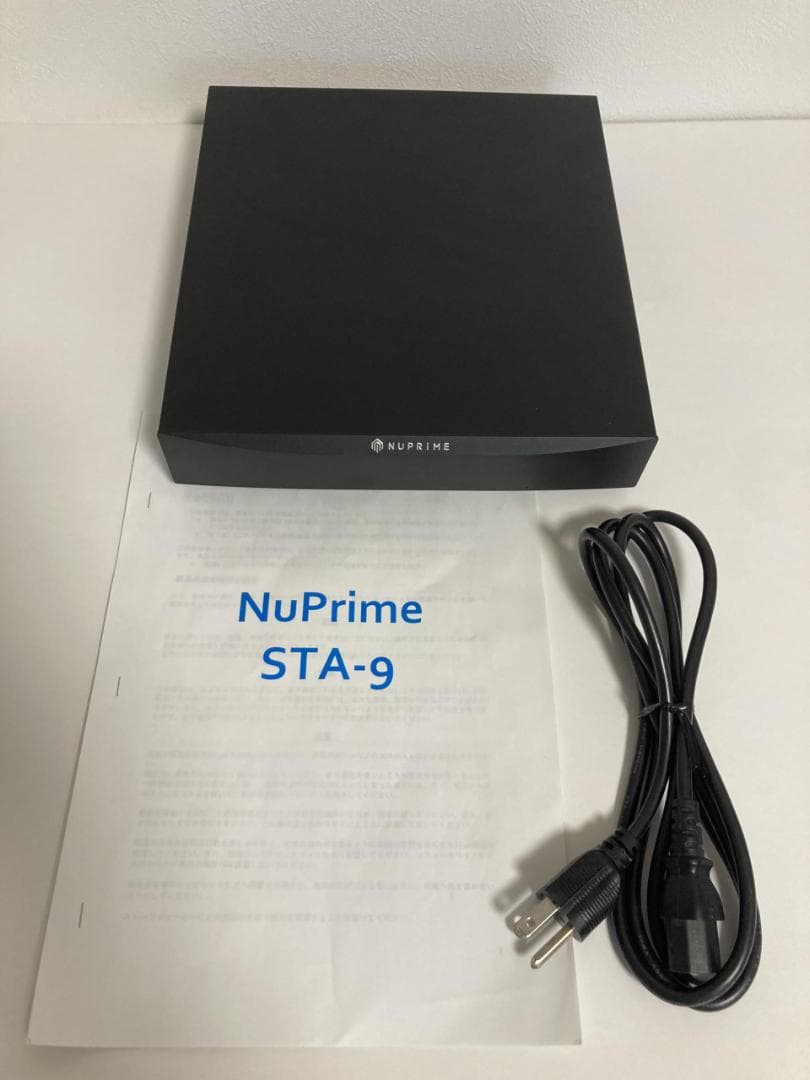 状態良　NuPrime パワーアンプ STA-9 ニュープライム 音響