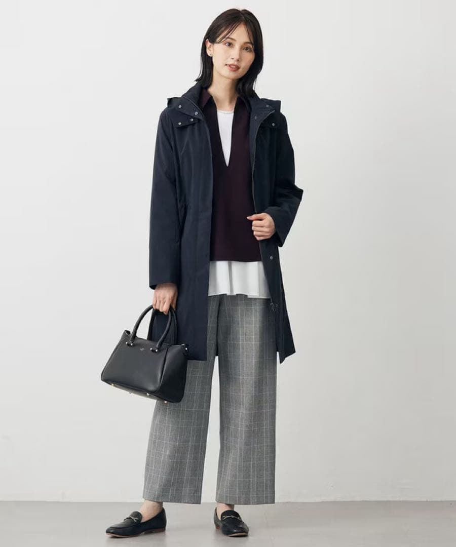 25年モデル J.PRESS 2way Artirosa モッズ コート 紺