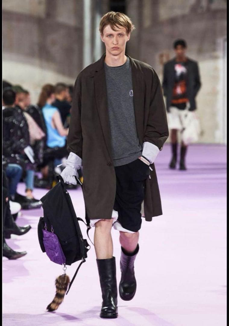 RAFSIMONS ラクーンファーキーホルダー