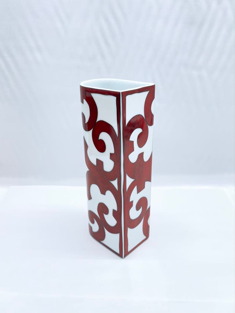 ⑬HERMES/エルメス ガダルキヴィール フラワーベース 一輪挿し