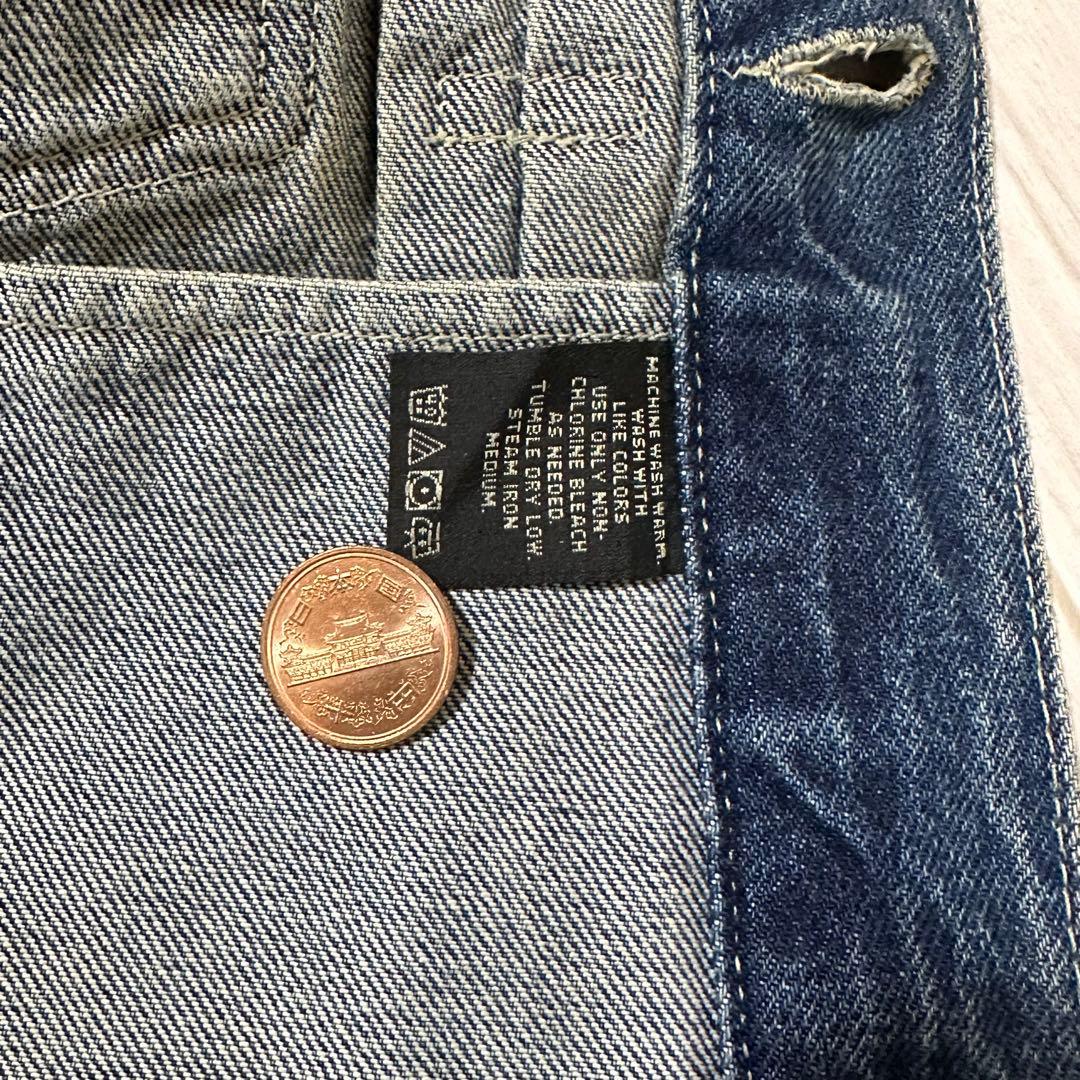 ユ*ケ様 90s 希少 RRL 三つ星 デニムジャケット L ラルフローレン