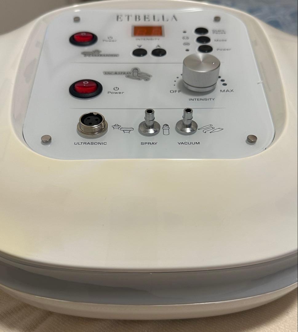 業務用美顔器3機能/セブンビューティー/超音波/吸引/スプレー/新品部品あり