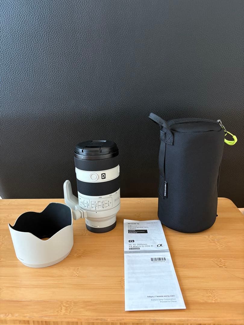 Sony FE 70-200mm F4 MACRO G OSS Ⅱズームレンズ