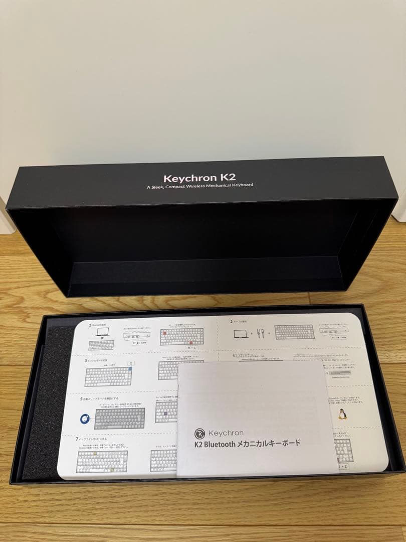 Keychron K2 Version2 赤軸 US配列（箱付き）