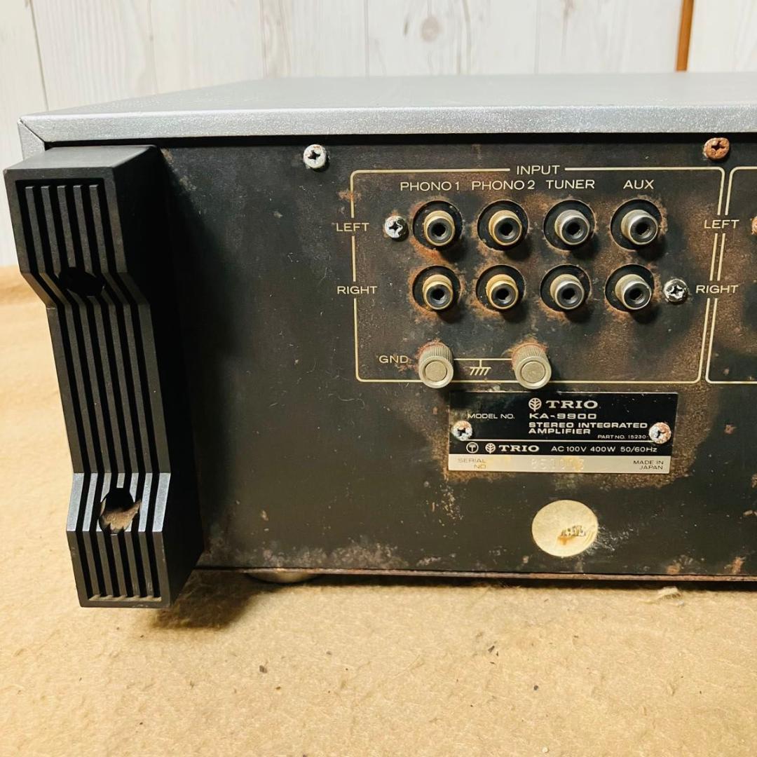 【希少】TRIO プリメインアンプ KA-9900 ジャンク トリオ 名機