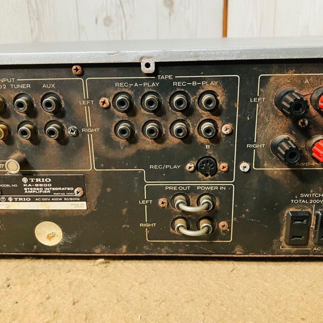 【希少】TRIO プリメインアンプ KA-9900 ジャンク トリオ 名機