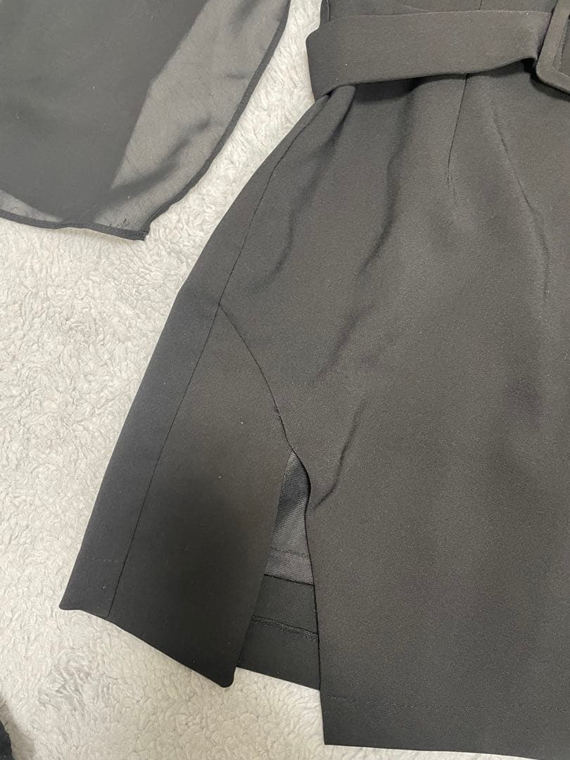 Andy glamorous 黒　ミニドレス