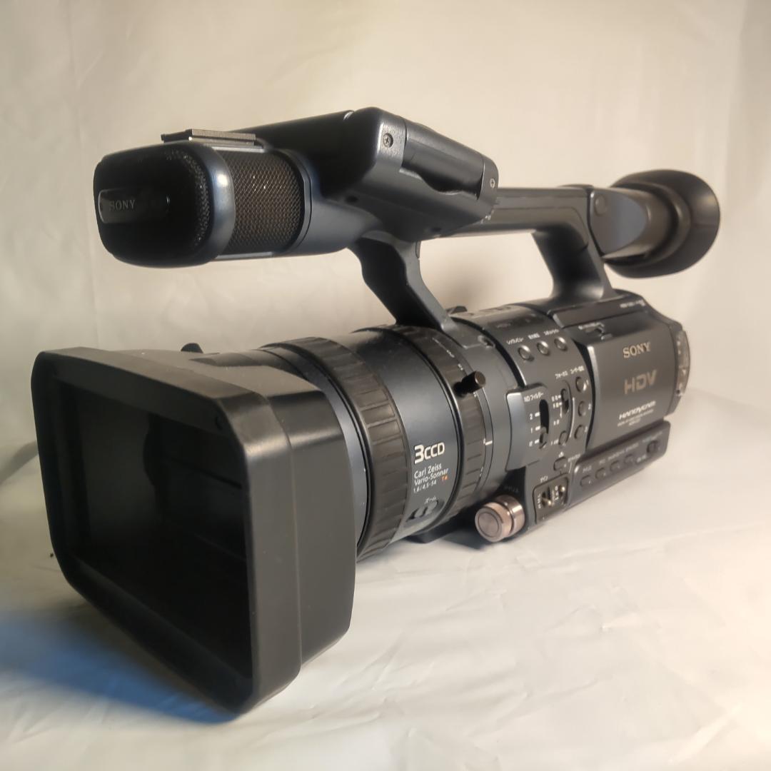 SONY HDカメラ HDR-FX1+望遠マイクECZ-990付
