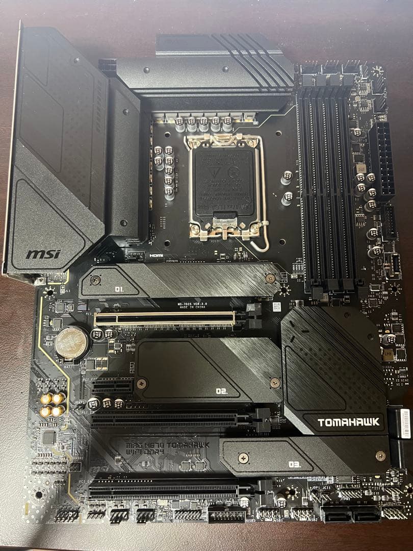 MSI MAG H670 TOMAHAWK WIFI DDR4 自作PCパーツ