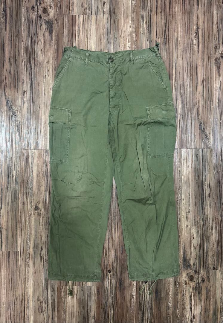 実物 60s US ARMY カーゴパンツ L レギュラー ヴィンテージ