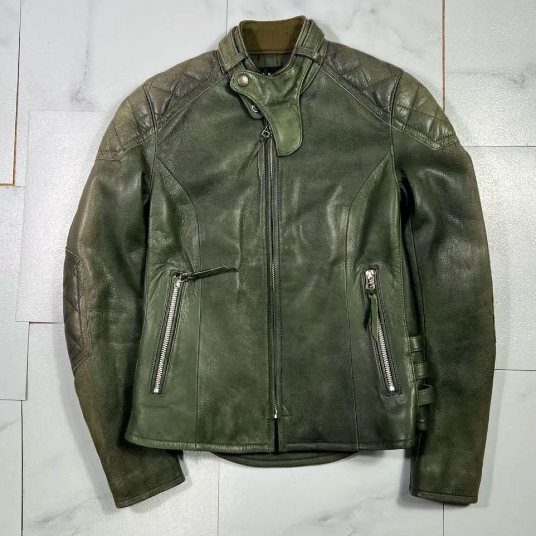 MAX FRITZ FEMME マックスフリッツ プロテクトレザージャケット