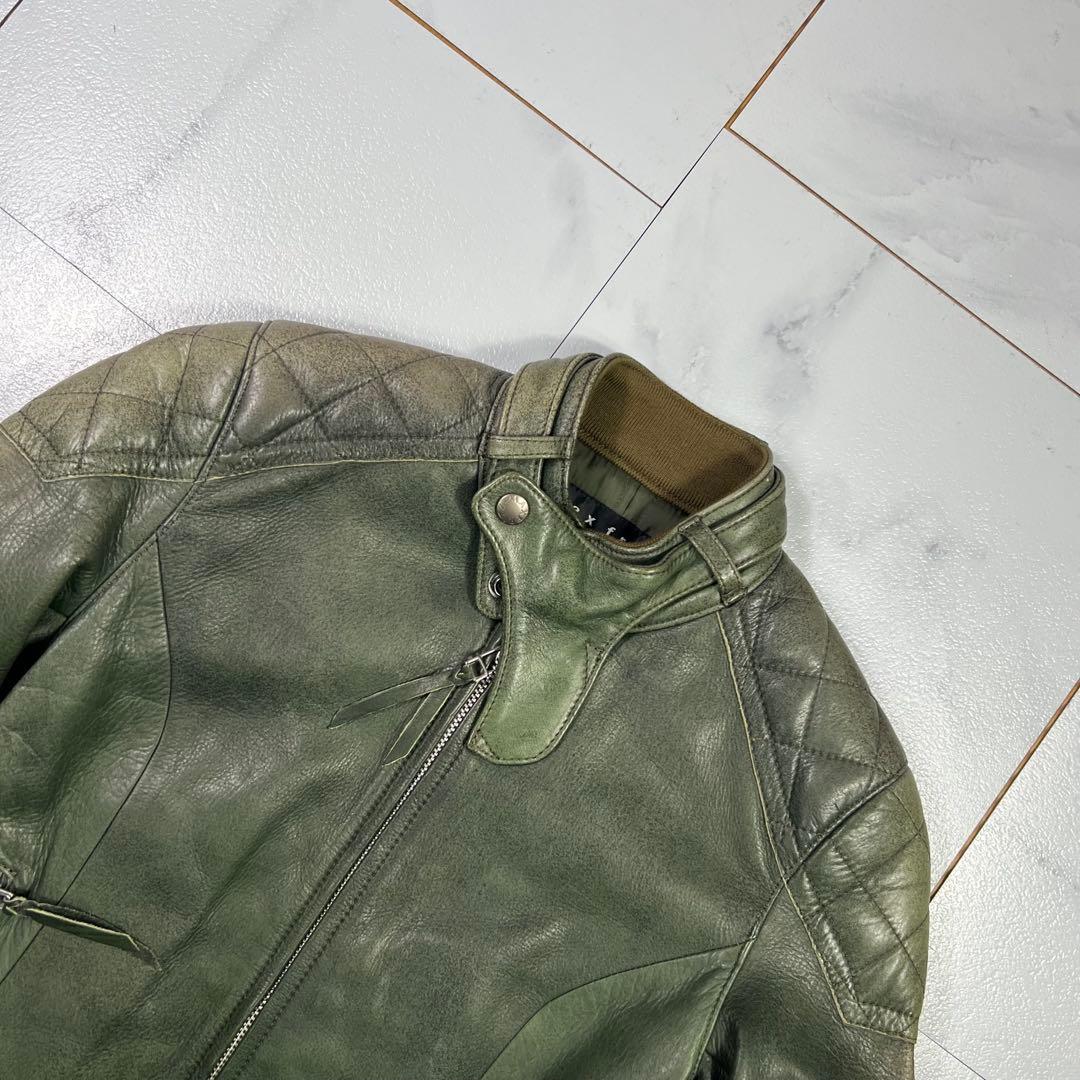 MAX FRITZ FEMME マックスフリッツ プロテクトレザージャケット