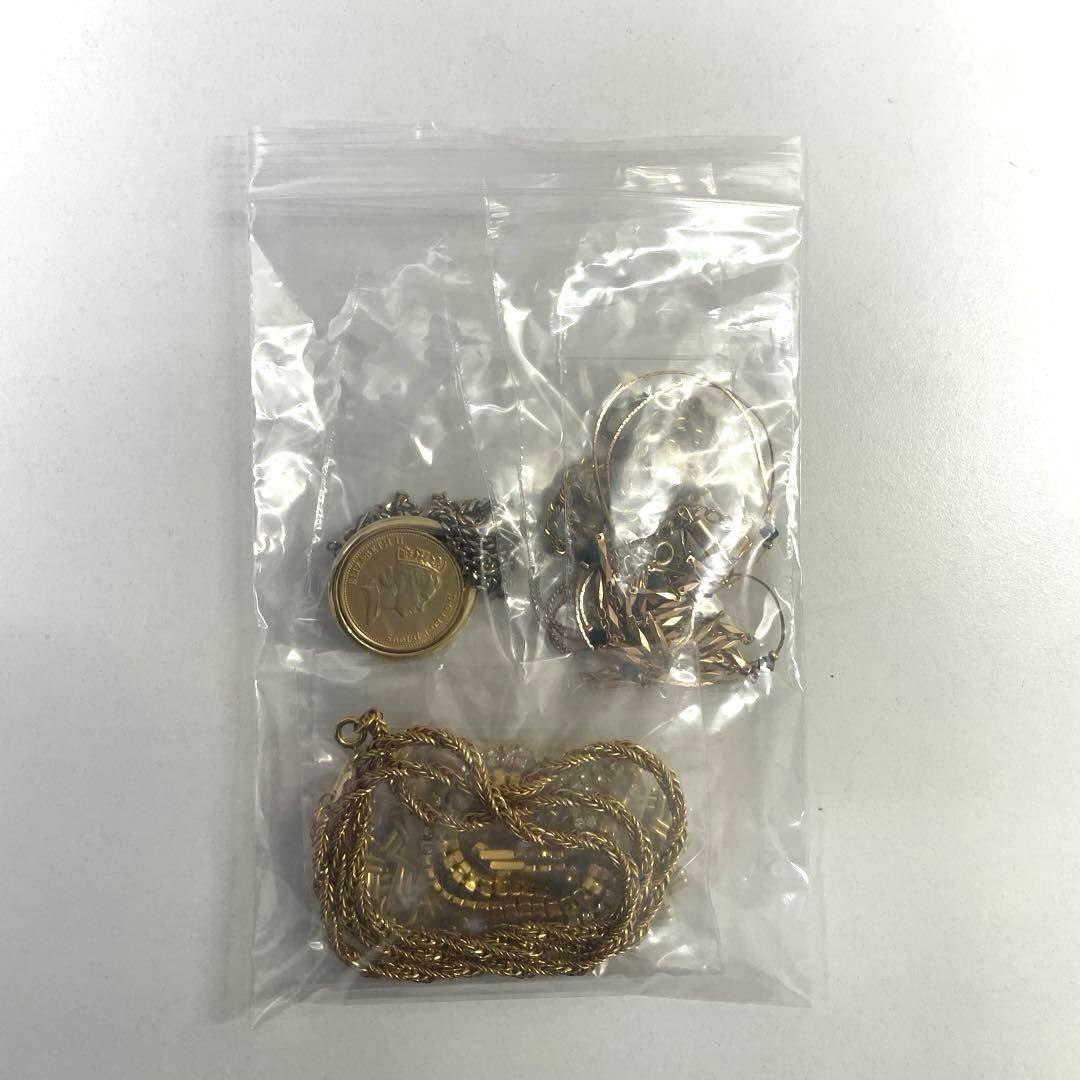 カ*ス様 刻印あり ゴールド ネックレス アクセサリーおまとめ 遺品整理 生前整