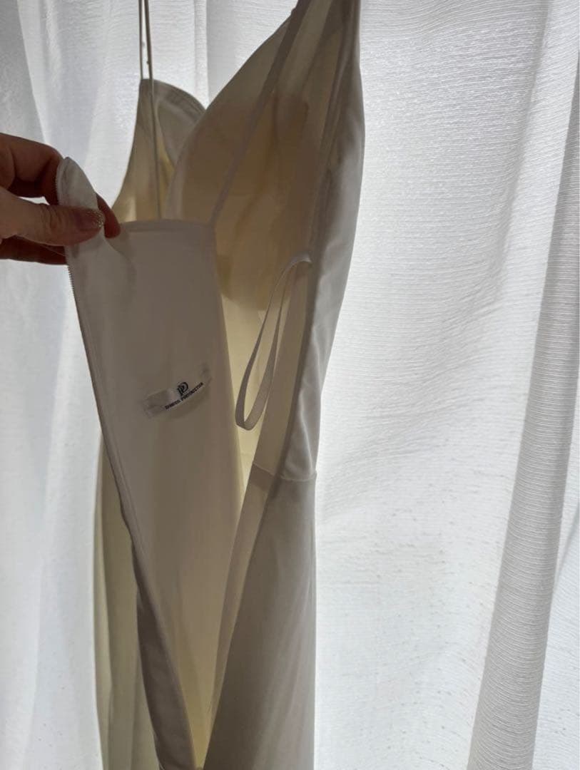 ドレスプロダクション　サテン ソフトマーメイド キャミソールドレス（W235）