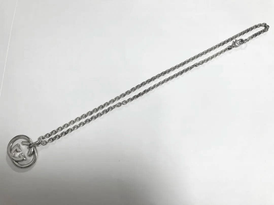 ⭐︎最終値下げ⭐︎[洗浄済]GUCCI GGロゴペンダントネックレス