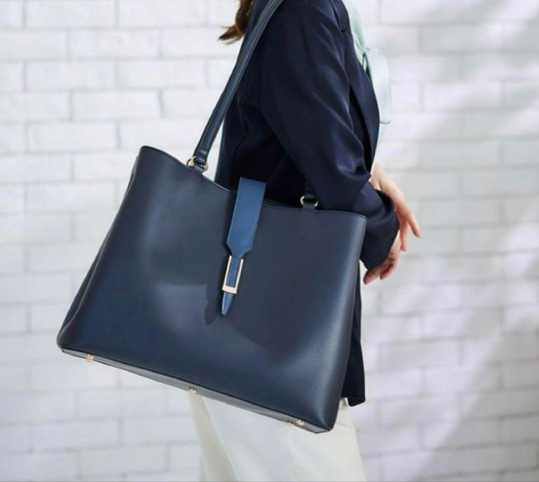 12twelve ajenda Mimi コラボ　トートバッグ チャコール