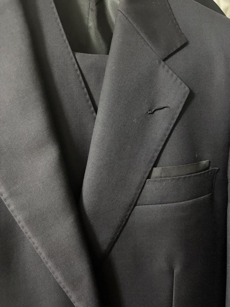 N.hoolywood 3ピーススーツ ダークネイビー