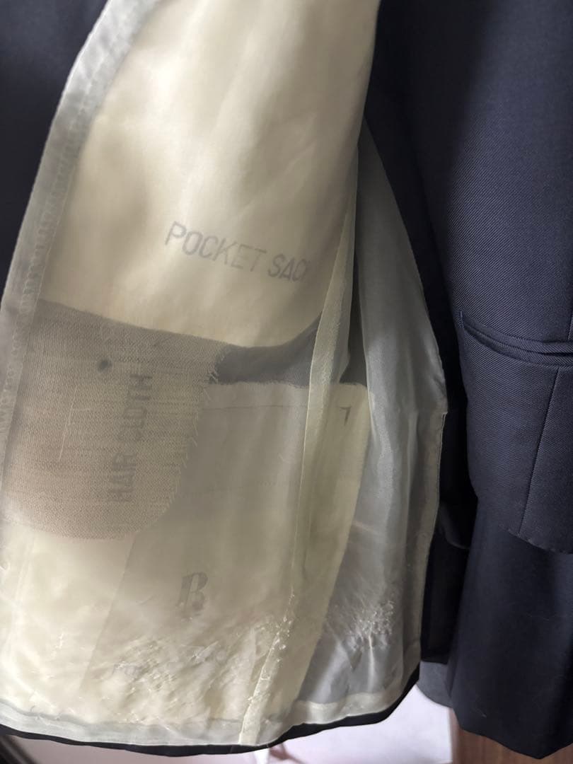 N.hoolywood 3ピーススーツ ダークネイビー