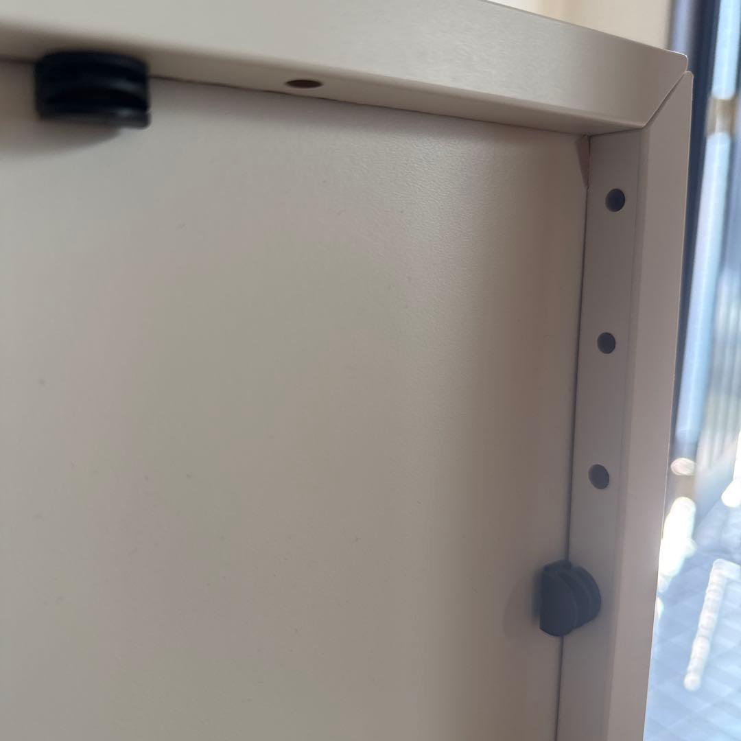 イケア エーケト 3段 引き出し 白