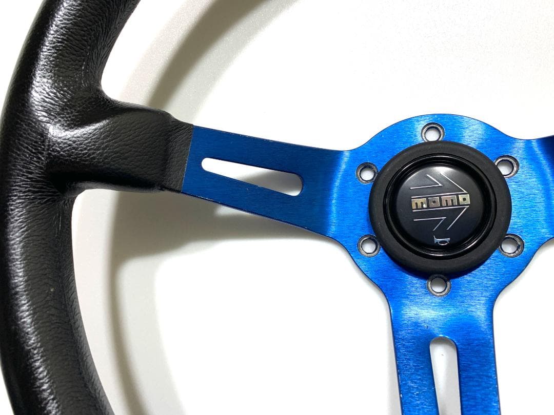 【送料無料・即日発送】モモ モデル08 ディープ 33Φ ホーンボタン付 美品