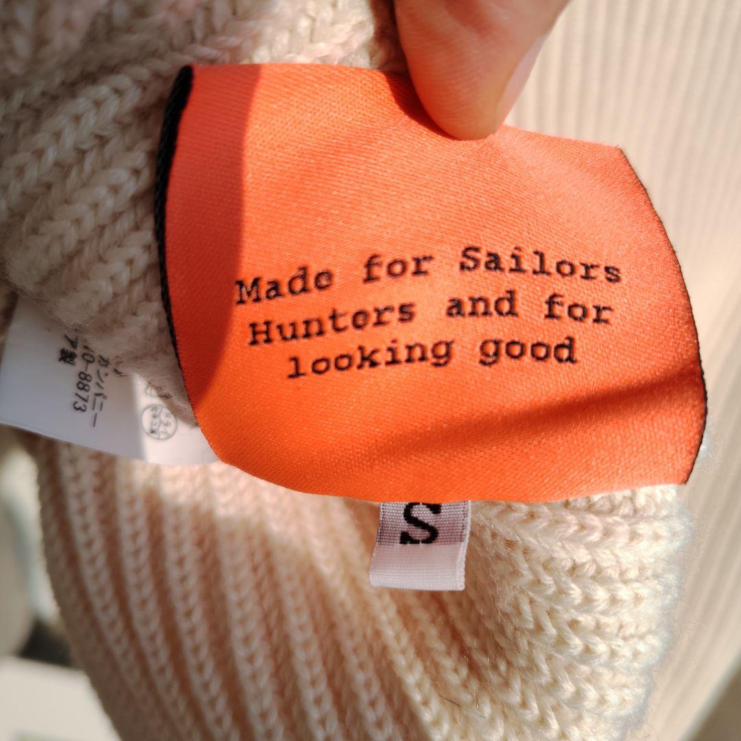 ANDERSEN-ANDERSEN アイボリー タートルネックセーター