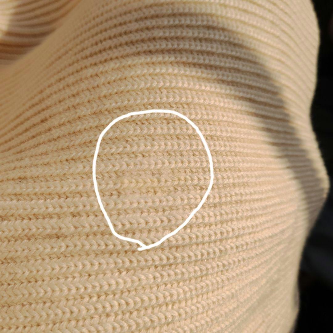 ANDERSEN-ANDERSEN アイボリー タートルネックセーター