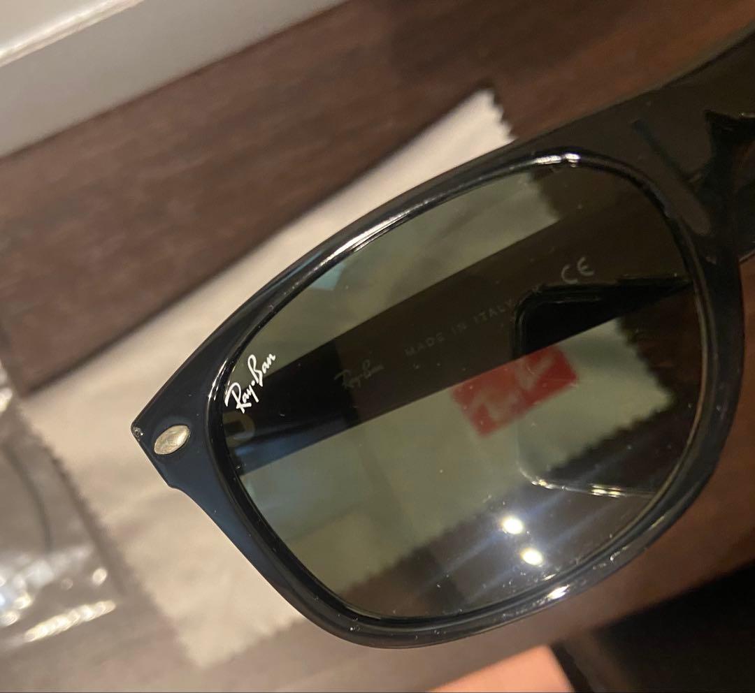 Ray-Ban newWayfarer サングラス ブラック 調光レンズ付属