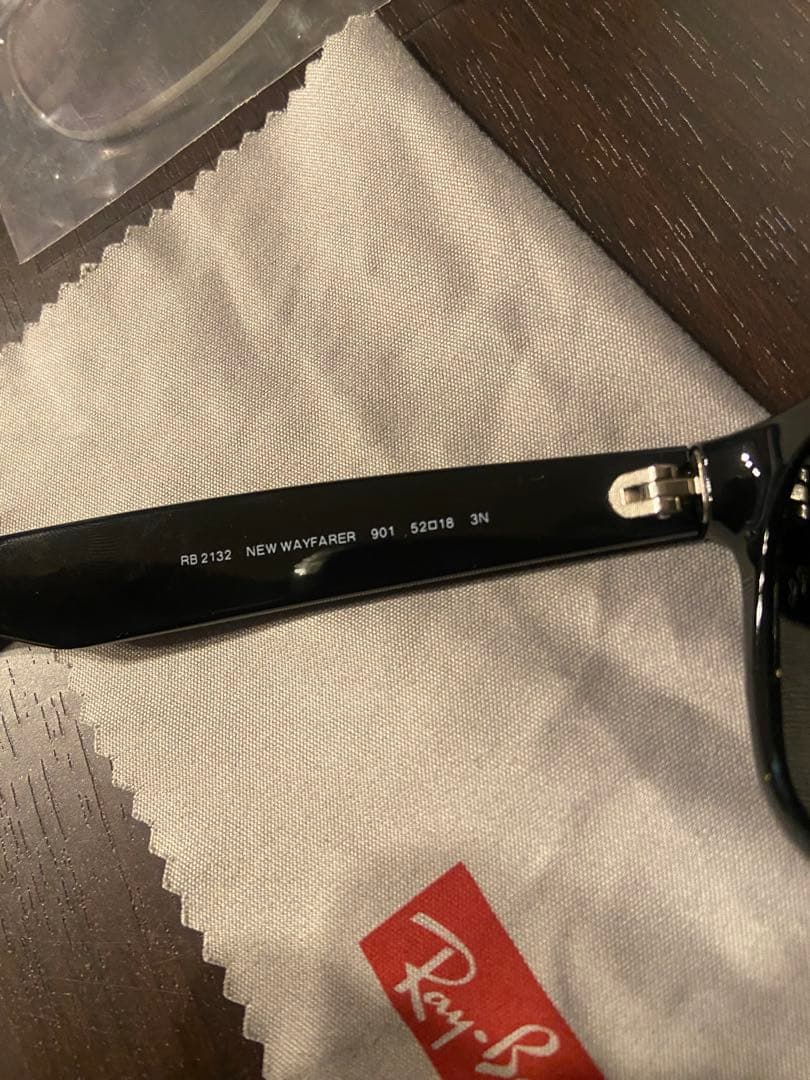 Ray-Ban newWayfarer サングラス ブラック 調光レンズ付属