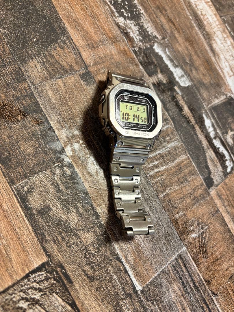 G-SHOCK フルメタル　GMW-B5000 シルバー