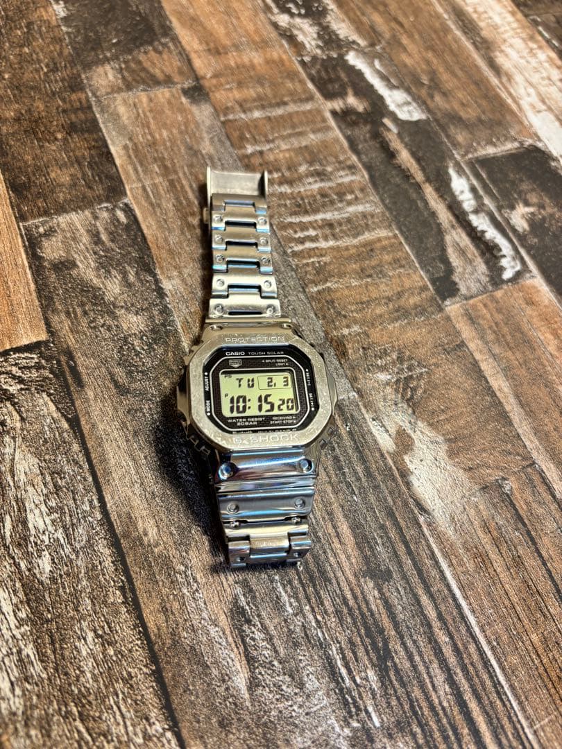 G-SHOCK フルメタル　GMW-B5000 シルバー