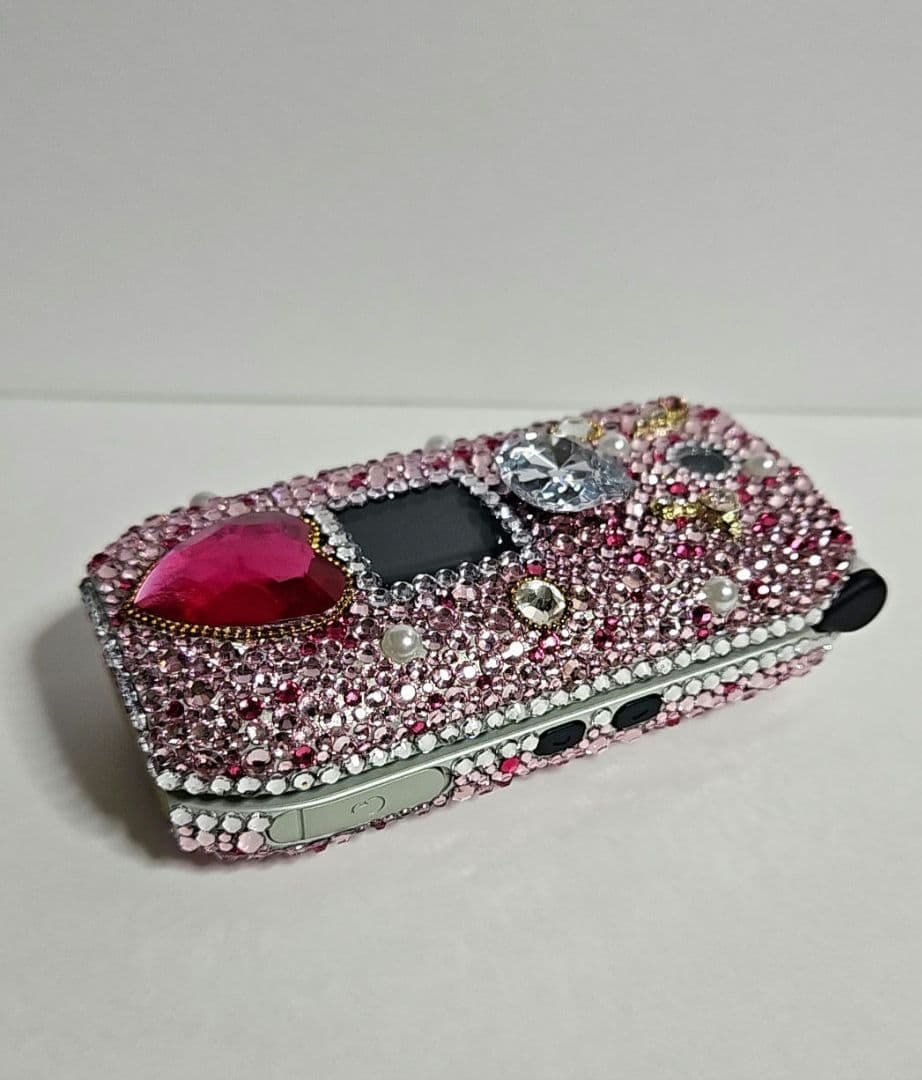 【ハート③】デコ電/平成レトロ/ガラケー/ギャル/GAL/キティ/凸電