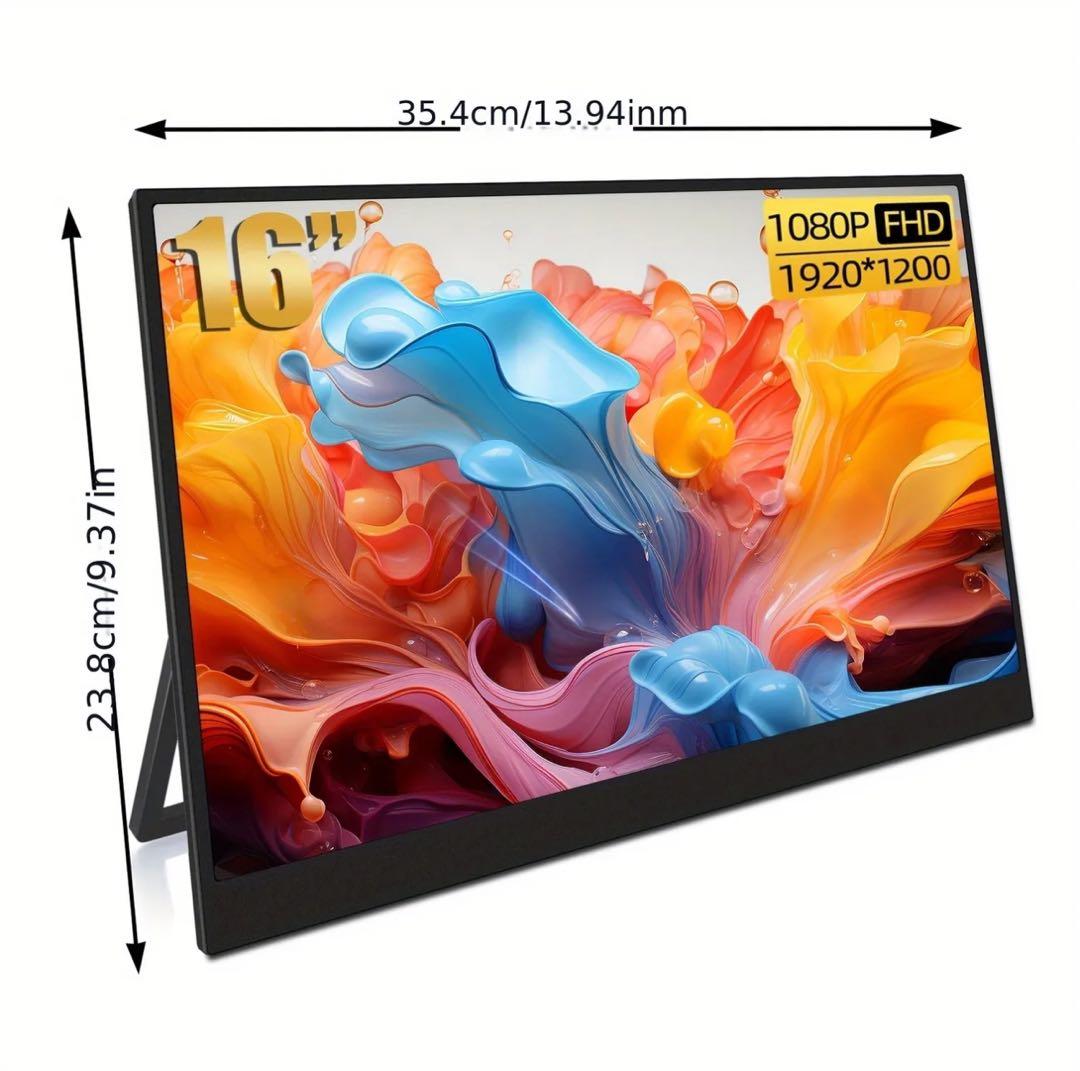 16インチ ポータブルモニター 1920x1200