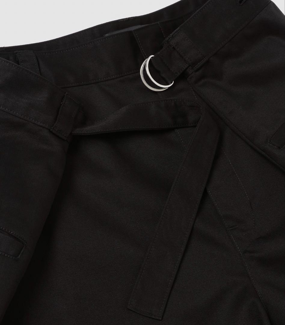 ANREALARGE WRAP CHINO PANTS ネイビー