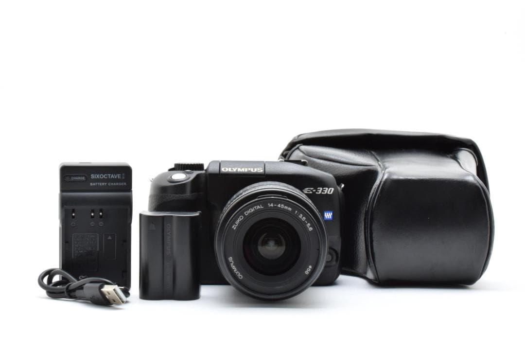 ★美品★オリンパス E-330 14-45 レンズセット #20349