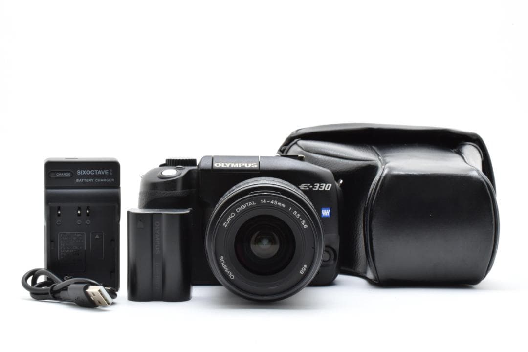 ★美品★オリンパス E-330 14-45 レンズセット #20349