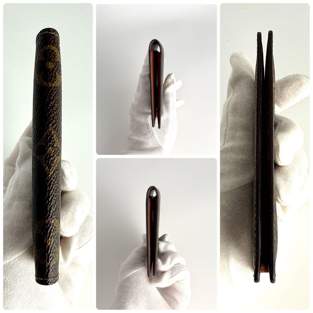 ヴィトン モノグラム カードケース ポルト2 カルト ヴェルティカル ビトン ６