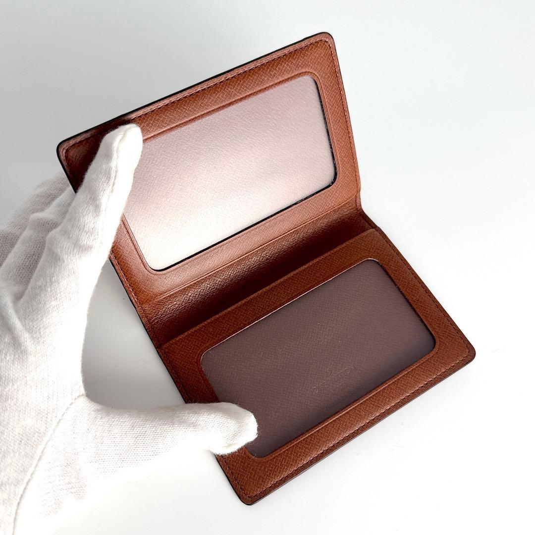 ヴィトン モノグラム カードケース ポルト2 カルト ヴェルティカル ビトン ６