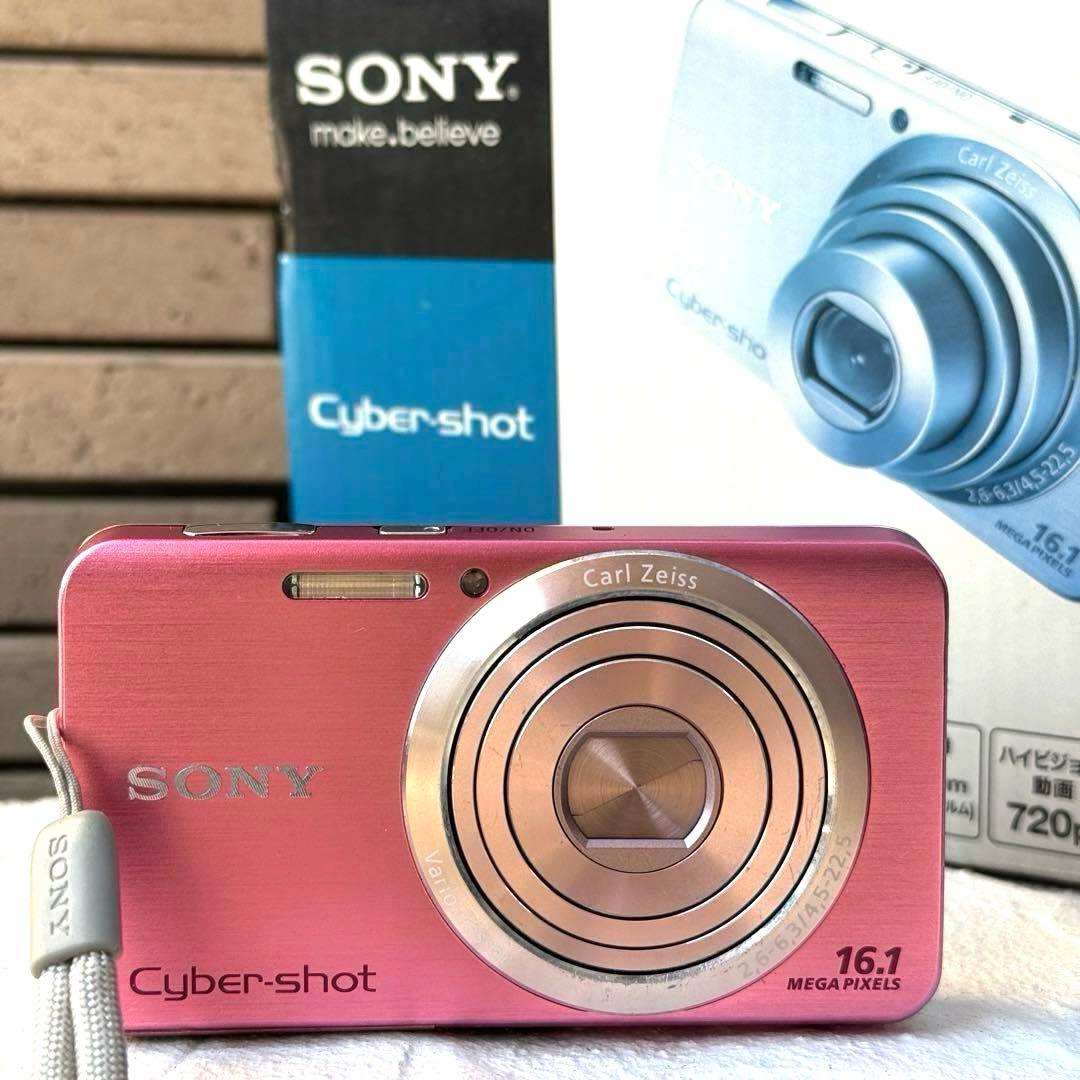 実写良⭕️【動作確認済】SONY Cyber−Shot DSC-W630デジカメ