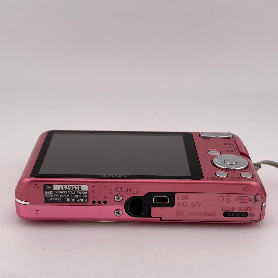 実写良⭕️【動作確認済】SONY Cyber−Shot DSC-W630デジカメ