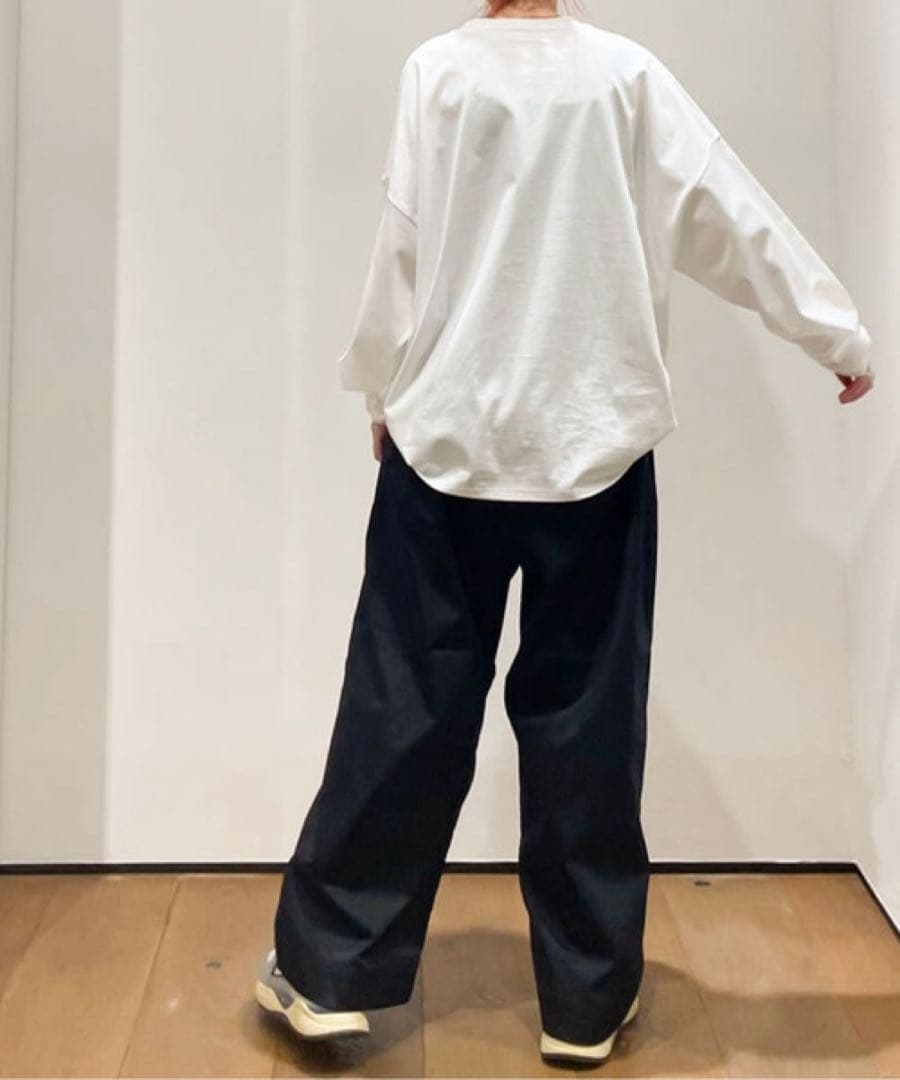 ジャーナルスタンダードラックス | サテンストレッチ インボックスパンツ