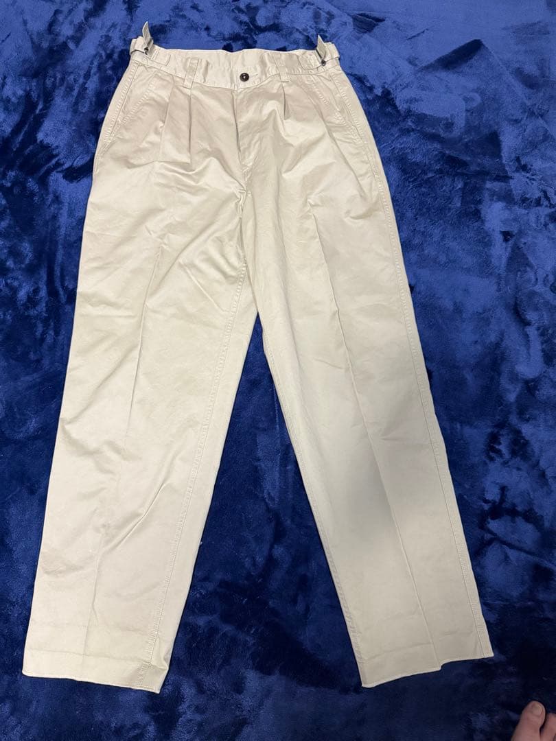 MHL. マーガレットハウエル ベージュ チノパン