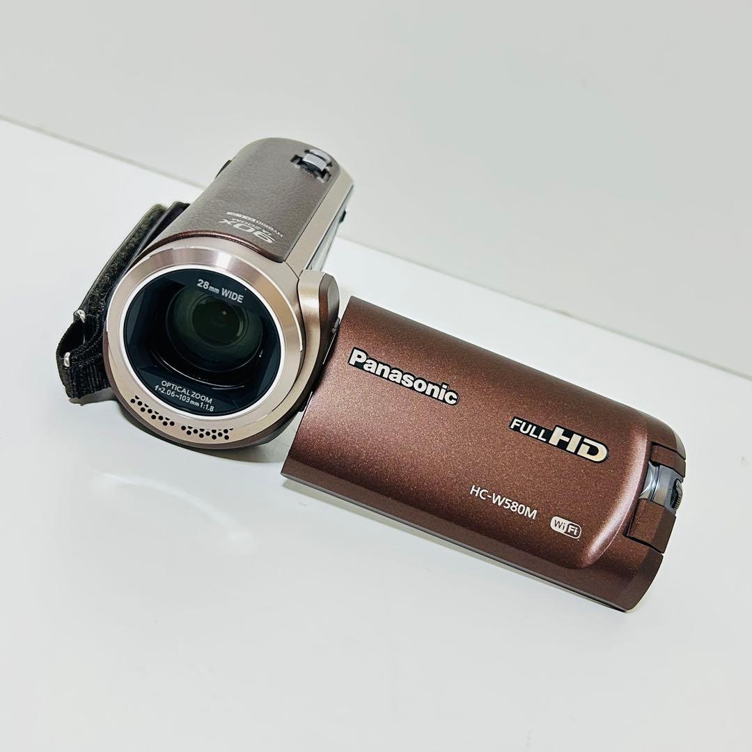 【未使用級】①Panasonic HC-W580M ビデオカメラ ワイプ撮り