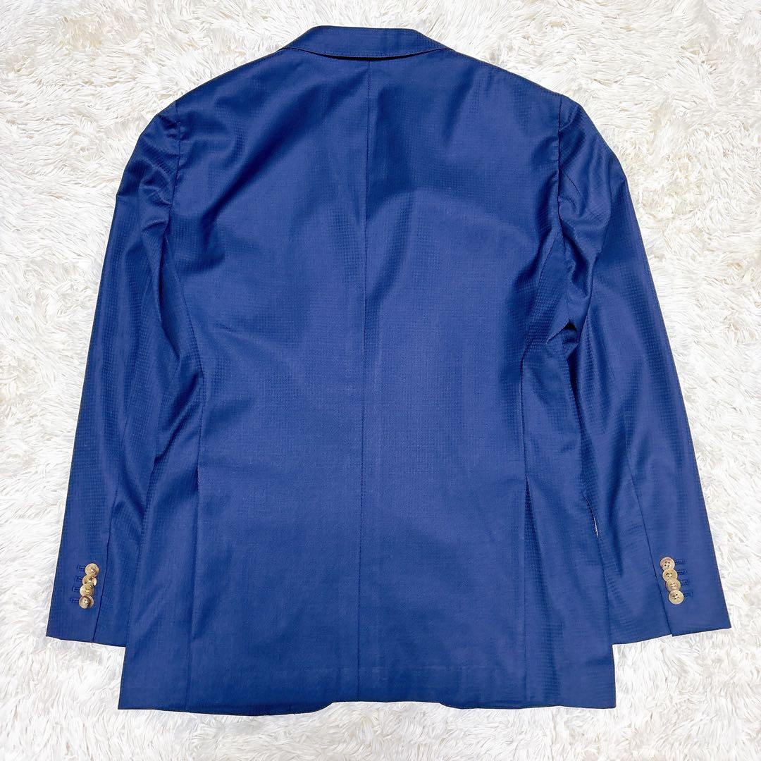 美品 GINZA Global Style COMFORT 3ピース スーツ 紺