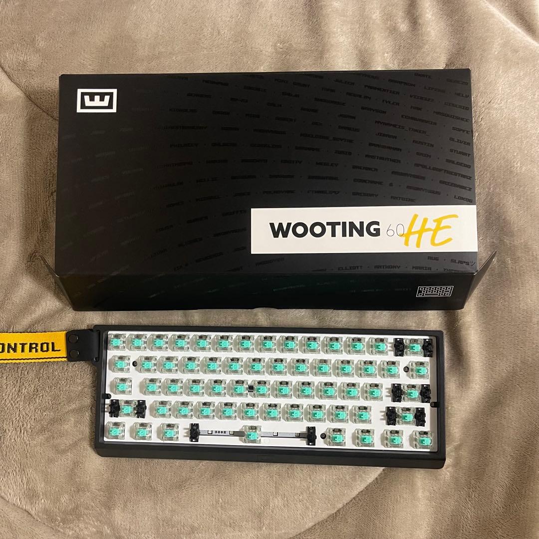 Wooting 60HE 【英語(US)配列】美品