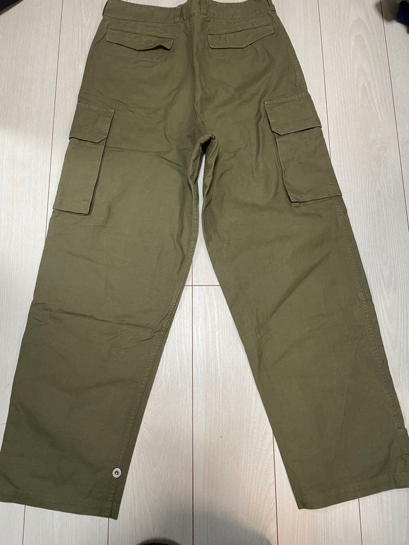 極美品WORKERS フレンチカーゴパンツM47（※ウエストボタン外れ）