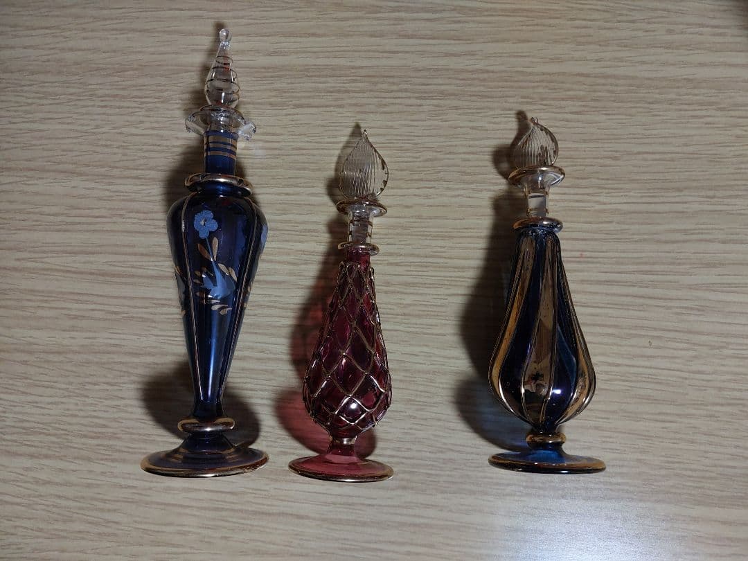 即購入可　エジプト　香水瓶　ガラス瓶　78点　セット　まとめ売り